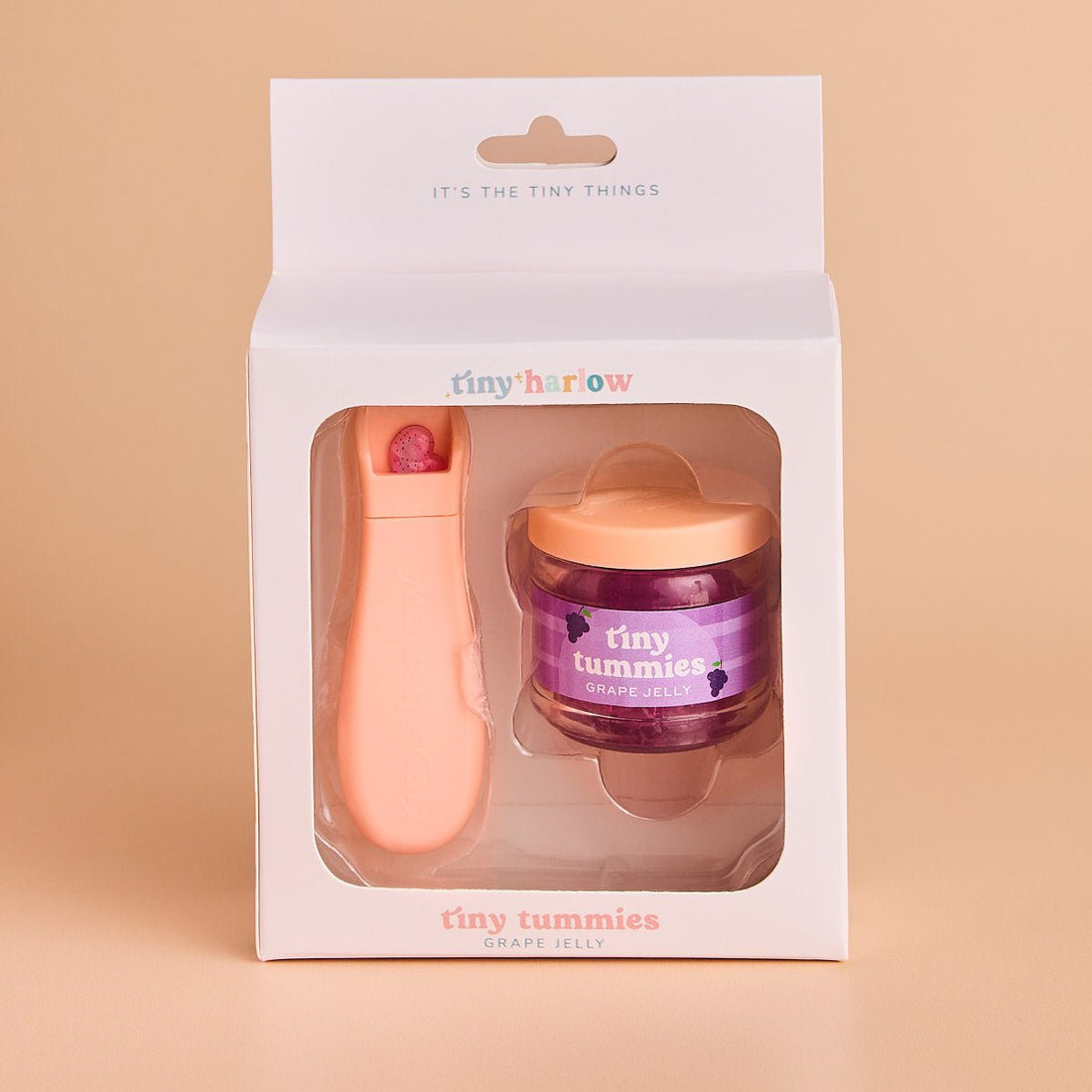 Tiny Harlow Tiny Tummies Grape Jelly Jar &amp; Spoon — product image 2