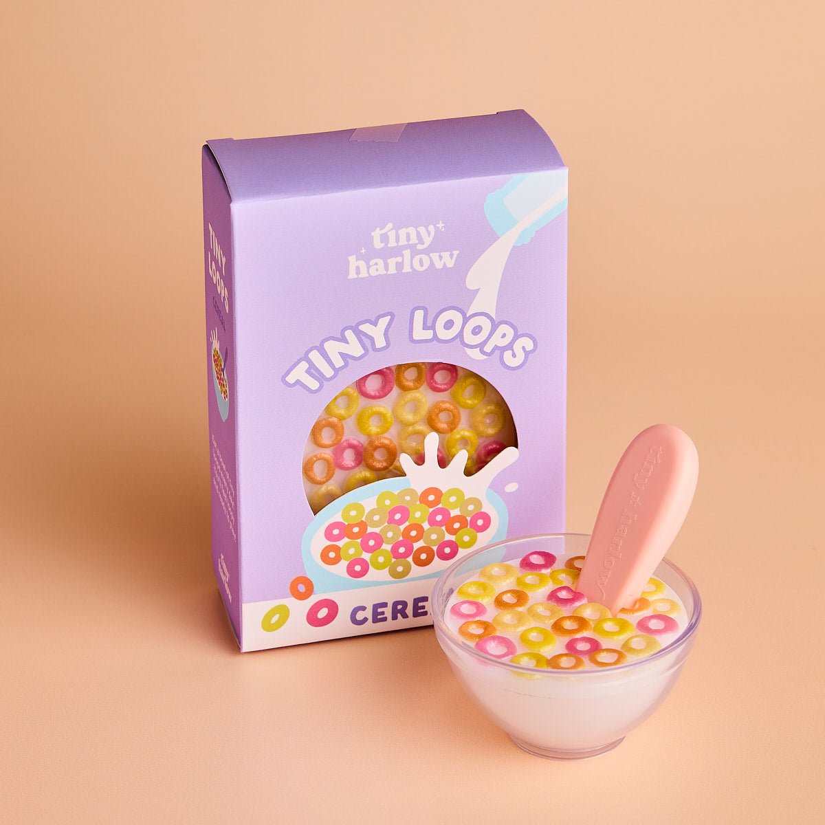Tiny Harlow Tiny Tummies Tiny Loops Cereal Bowl