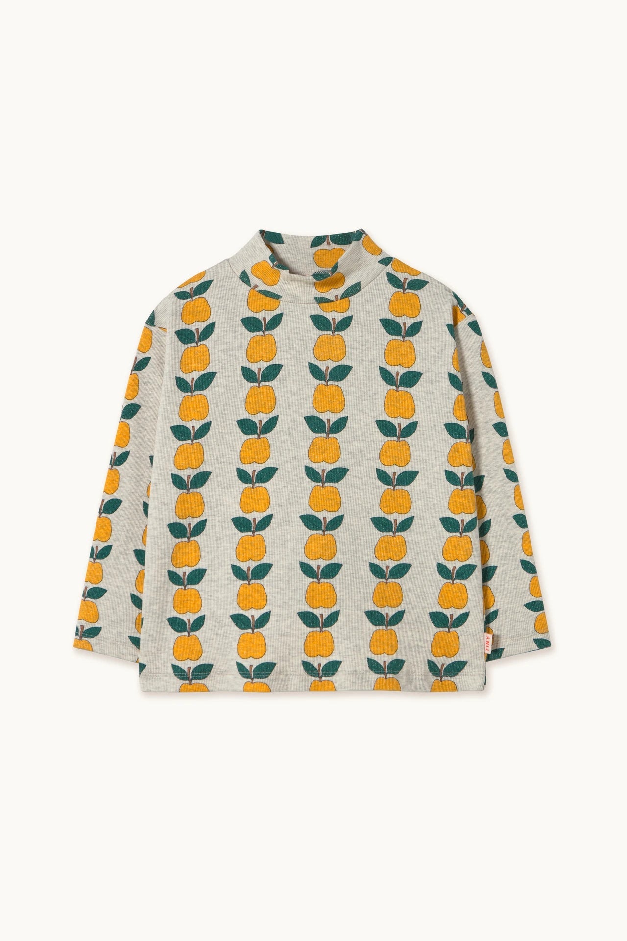 Tinycottons Apples Rib Mockneck Tinycottons