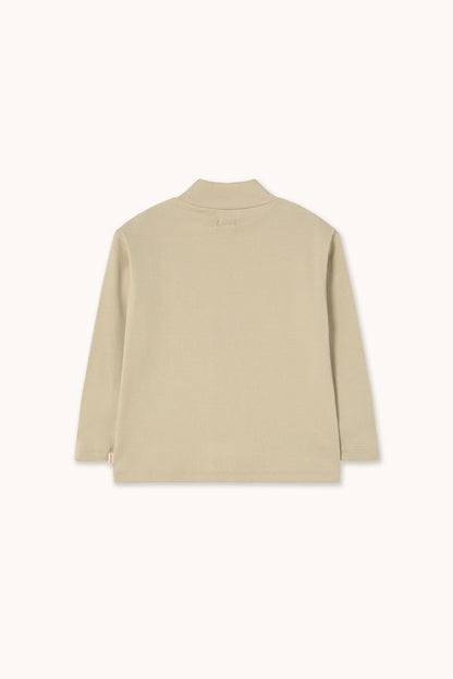 Tinycottons Cherry Graphic Rib Mockneck Tinycottons