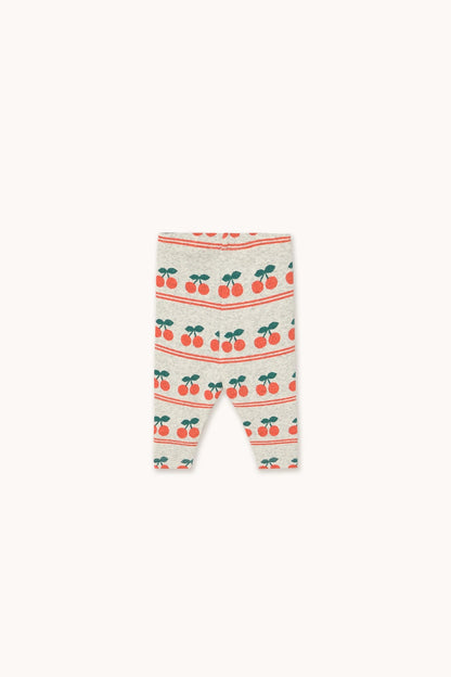 Tinycottons Cherry Pattern Rib Baby pant Tinycottons