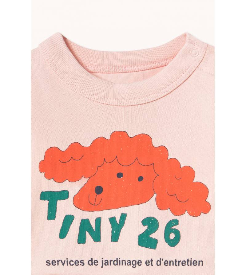 Tinycottons Red Dog Baby Graphic Sweatshirt Tinycottons