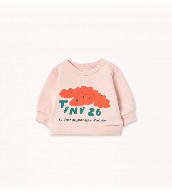Tinycottons Red Dog Baby Graphic Sweatshirt Tinycottons