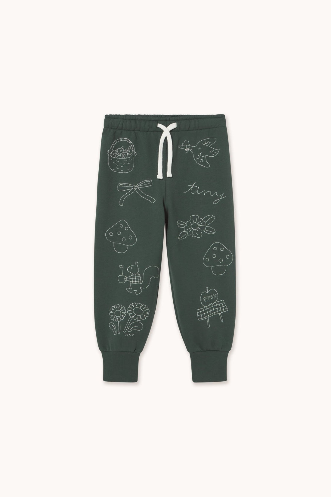 Tinycottons Tiny Apples Sweatpant - Ink Blue in Ink Blue