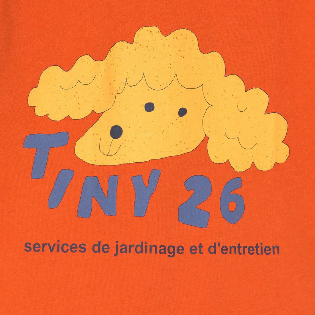 Tinycottons Yellow Dog Graphic Tee Tinycottons