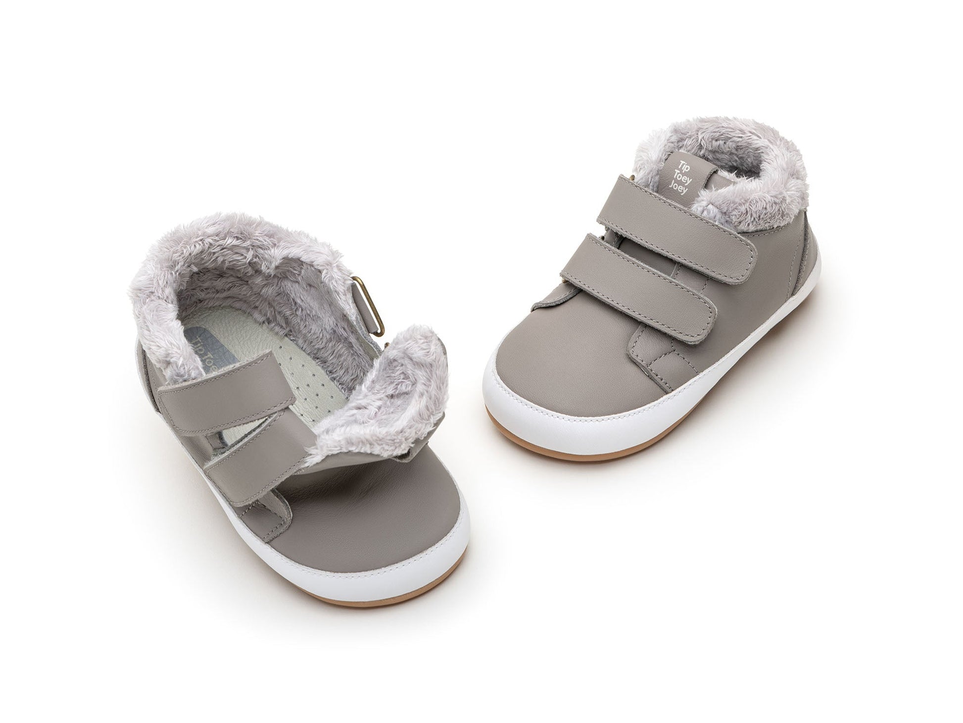 Tip Toey Joey Boy's And Girl's Cascade Frost Casual Shoes - Aluminum Baby Tip Toey Joey - enjoykidsus