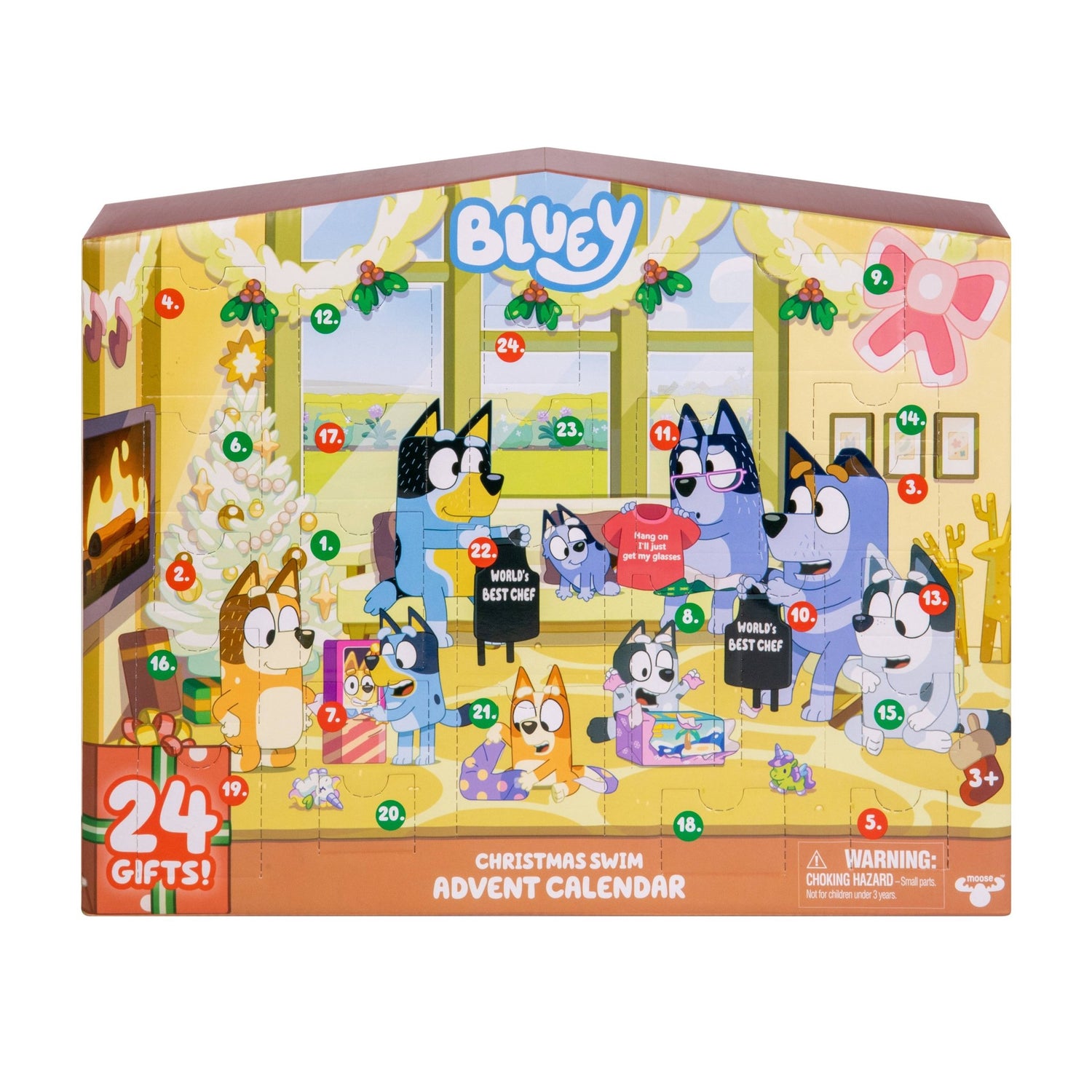 Moose Toys Bluey Advent Calendar Toysmith