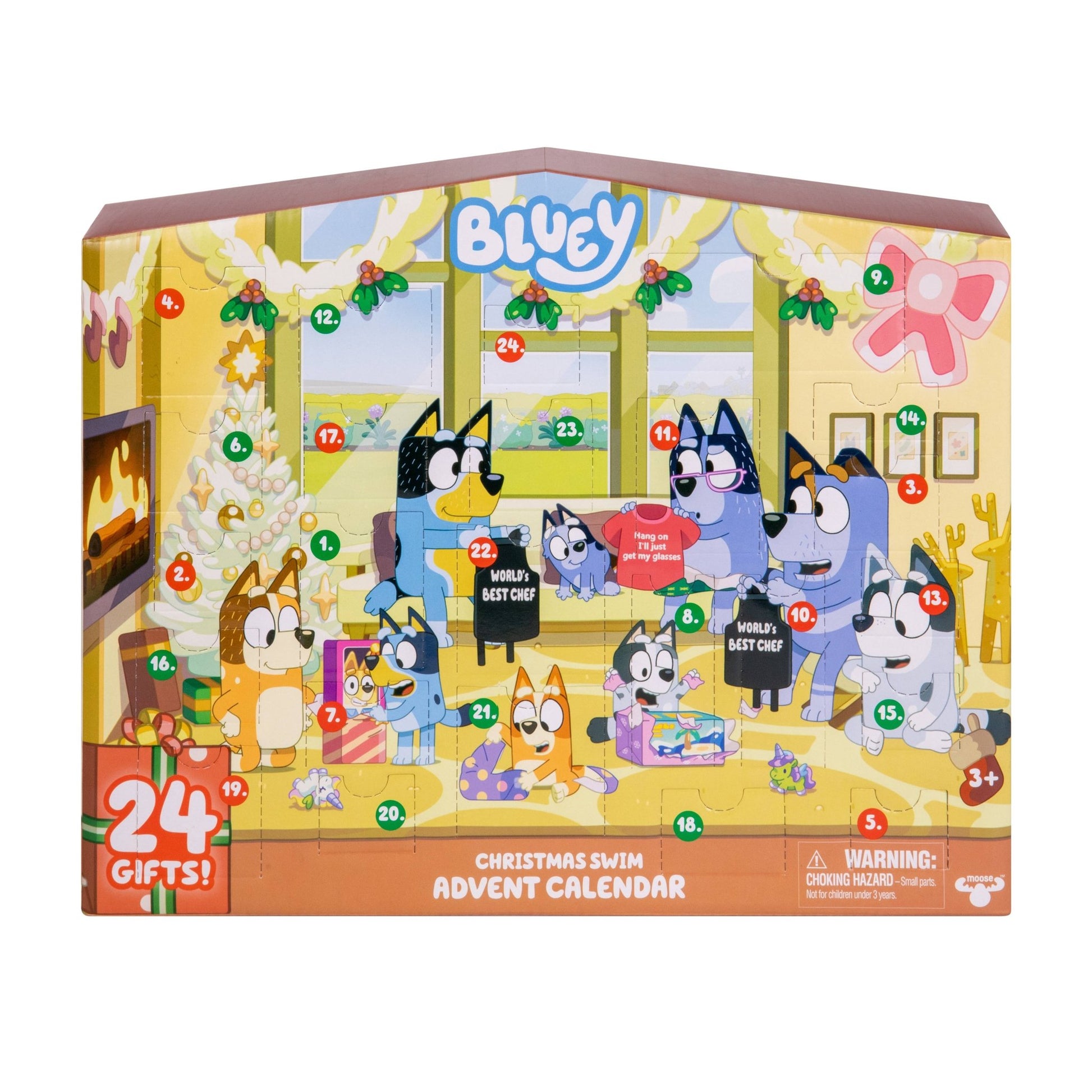 Moose Toys Bluey Advent Calendar Toysmith - enjoykidsus