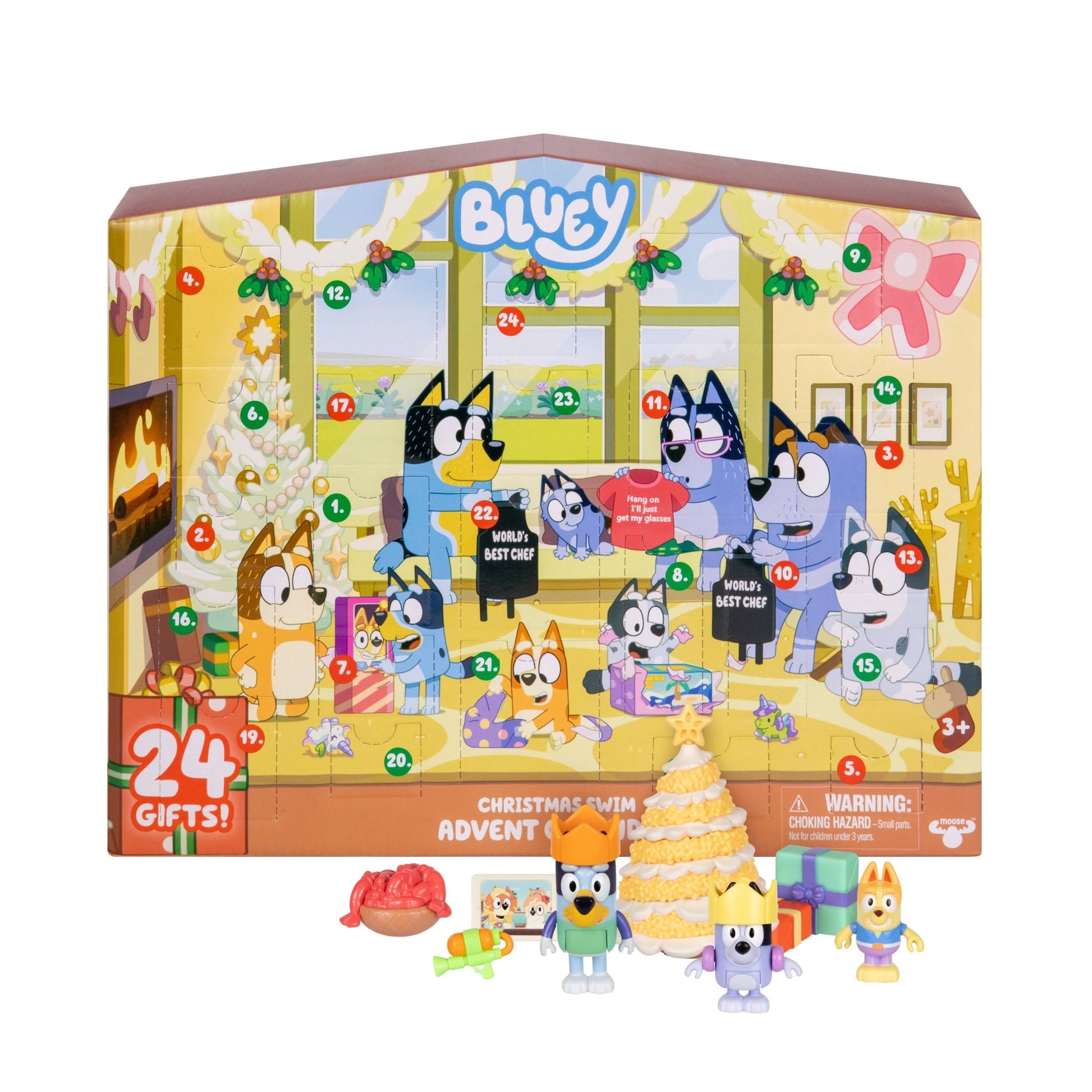 Moose Toys Bluey Advent Calendar Toysmith - enjoykidsus