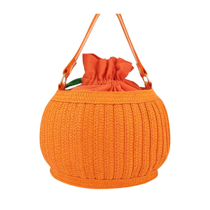 Trick Or Treat Pumpkin Basket Bag Meri Meri - enjoykidsus