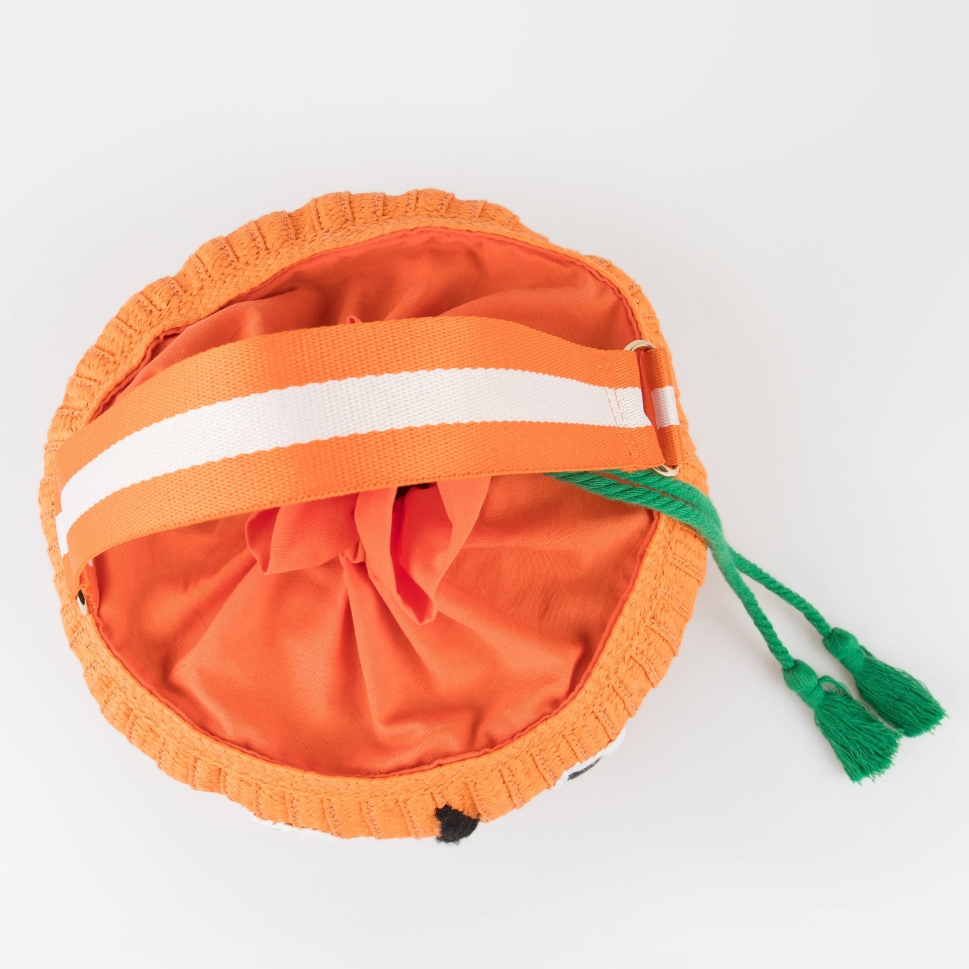 Trick Or Treat Pumpkin Basket Bag Meri Meri - enjoykidsus