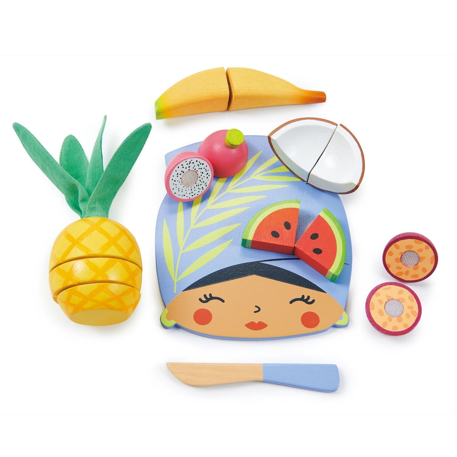 Tropical Fruit Chopping Board Tender Leaf Toys - enjoykidsus