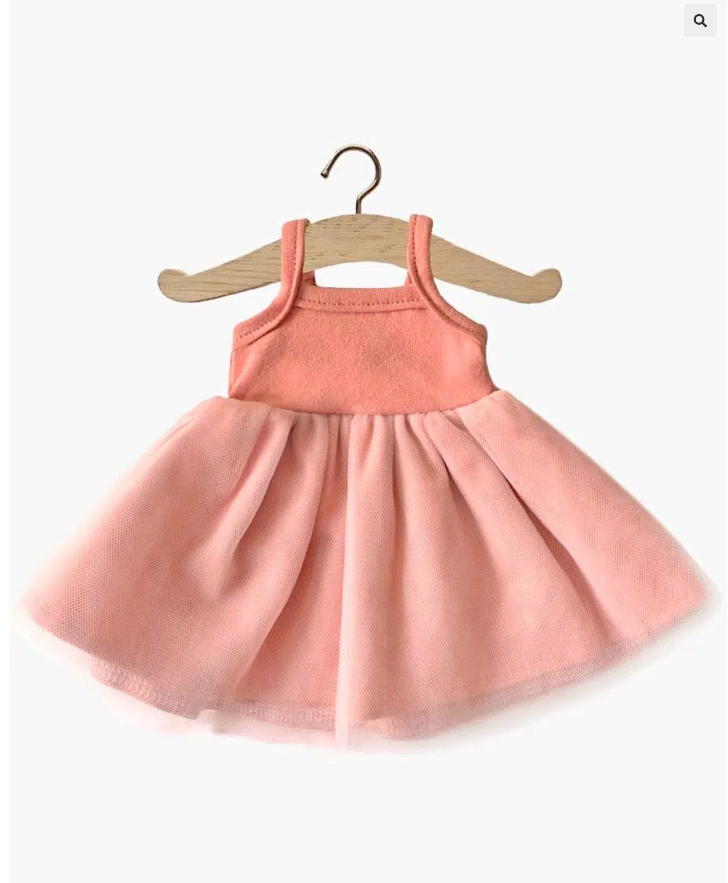 Tutu Rosella pink trifle tutu dress Minikane - enjoykidsus