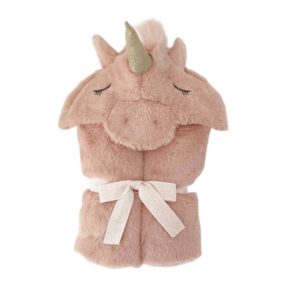 Uliana Unicorn Hooded Blanket MON AMI - enjoykidsus