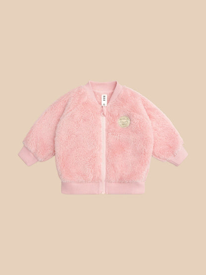 UNICORN HEART FAUX FUR JACKET Huxbaby - enjoykidsus