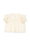 Konges Sløjd Posey Top - Antique White