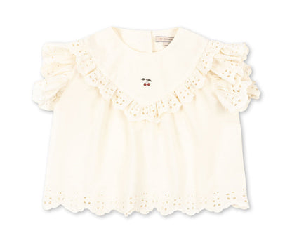 Konges Sløjd Posey Top - Antique White