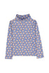 Hello Simone Twiggy Turtleneck - Rabbit Blue