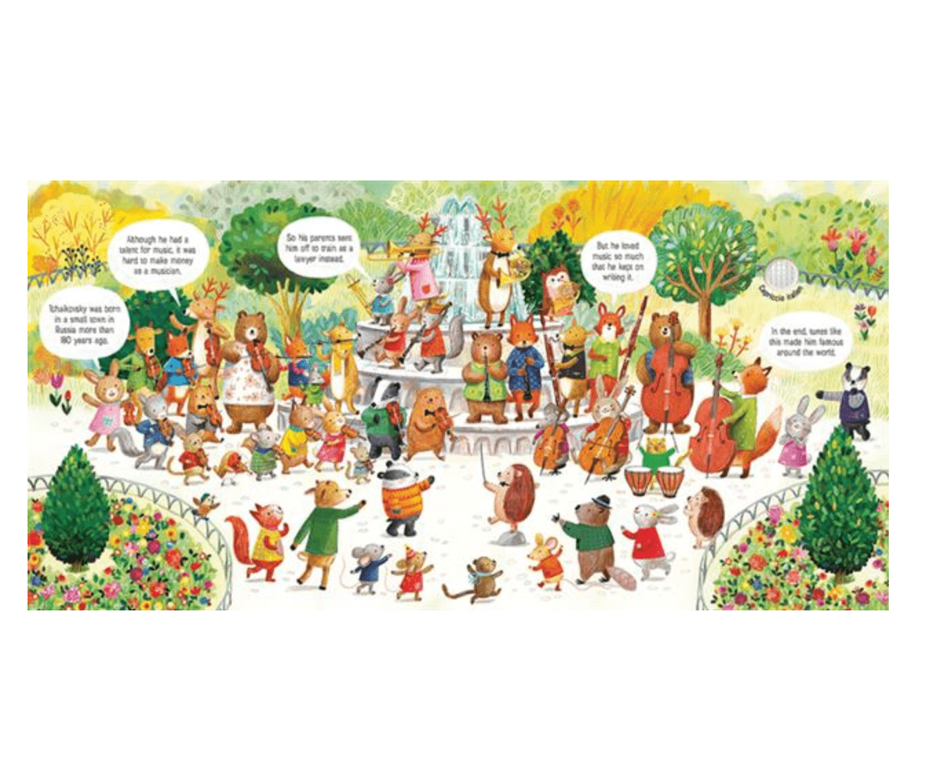 Usborne Animal Orchestra Plays Tchaikovsky, The (IR) usborne