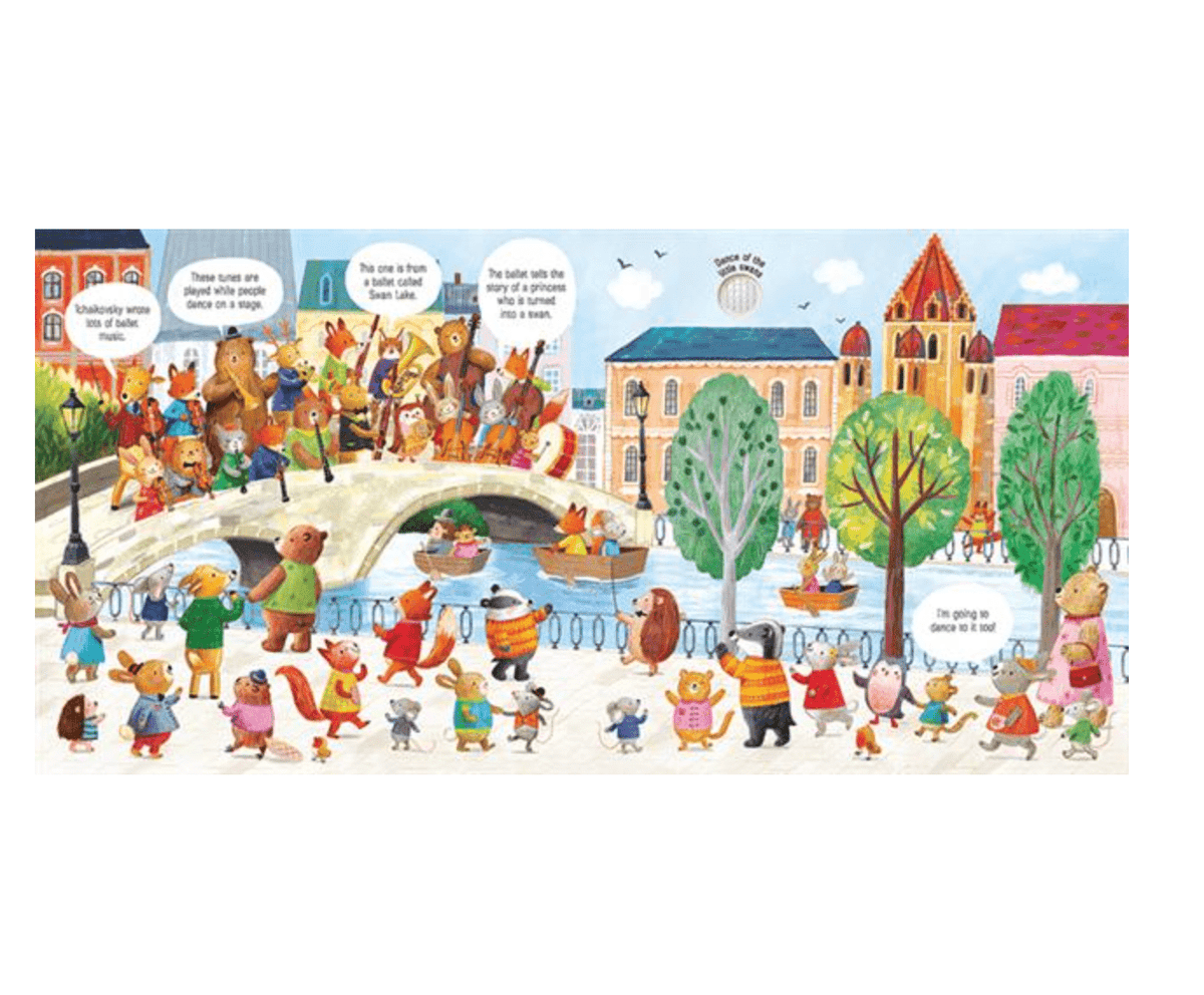 Usborne Animal Orchestra Plays Tchaikovsky, The (IR) usborne