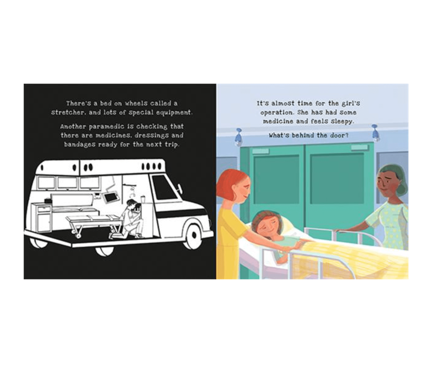 Usborne At the hospital usborne