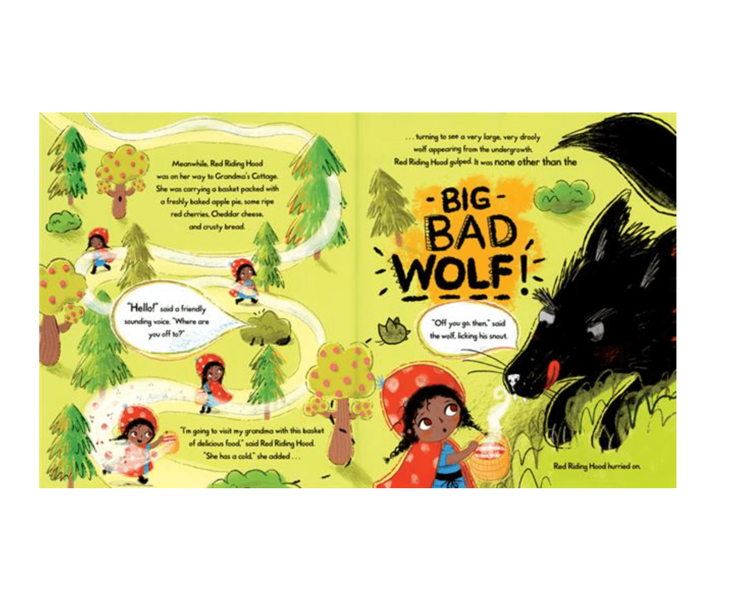 Usborne Red Riding Hood and the Three Billy Goats Gruff usborne