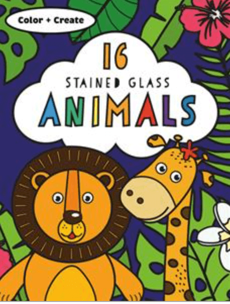 Usborne Stained Glass Animal usborne - enjoykidsus