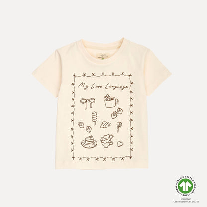 VACVAC Amélie Graphic Tee – Kids | Organic Cotton T-Shirt VACVAC