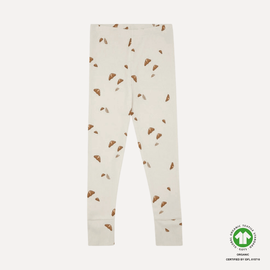 VACVAC Carli Croissant Mini Rib Leggings – Organic Baby Leggings VACVAC