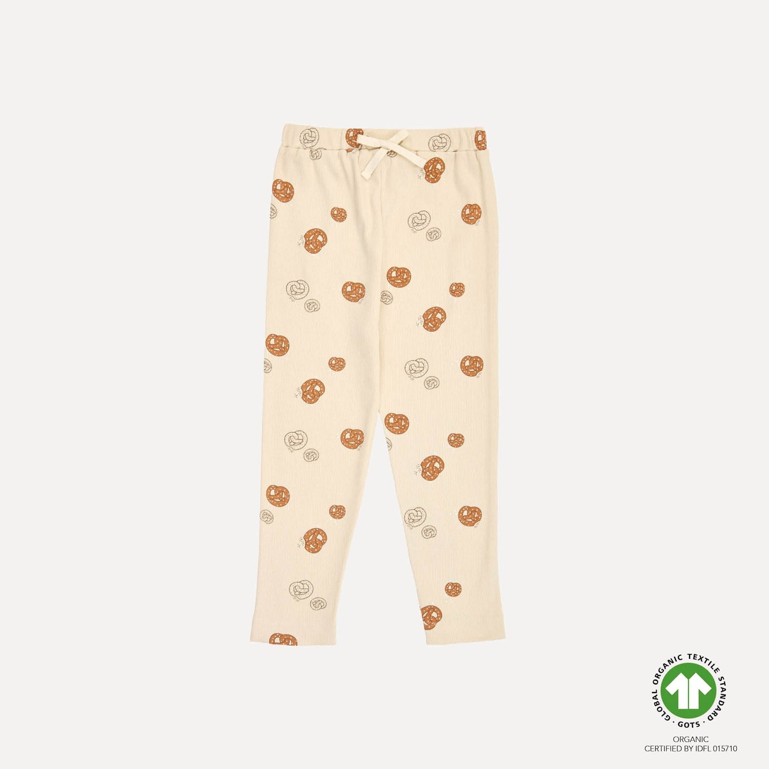 VACVAC Harper Rib Pants – Beige | Organic Baby Leggings VACVAC