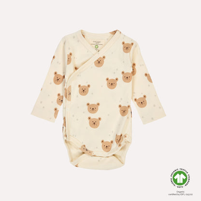 VACVAC Toulon NB Crossover Bodysuit – Teddy Tumbles | Organic Cotton Baby Bodysuit VACVAC