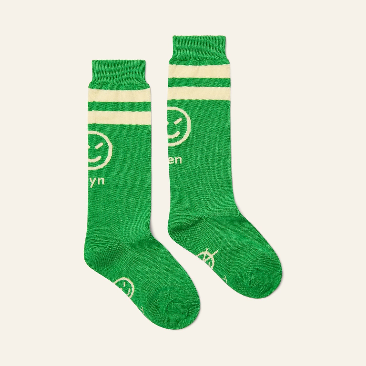 Vela Wynken Sock - Fresh Green / Ecru Wynken