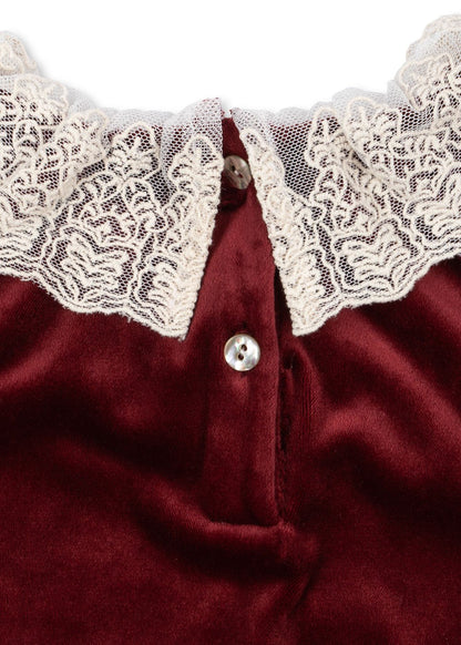 VENOLA DRESS - red dahlia Konges Sløjd New Collection