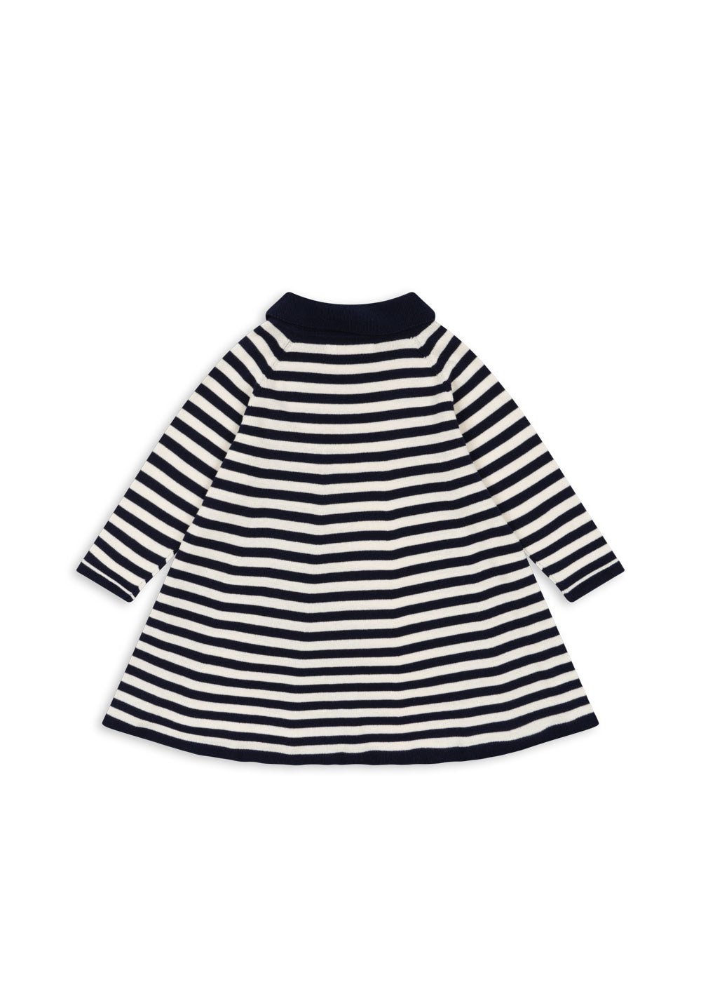 VENTON KNIT DRESS GOTS - NAVY STRIPE Konges Sløjd - enjoykidsus