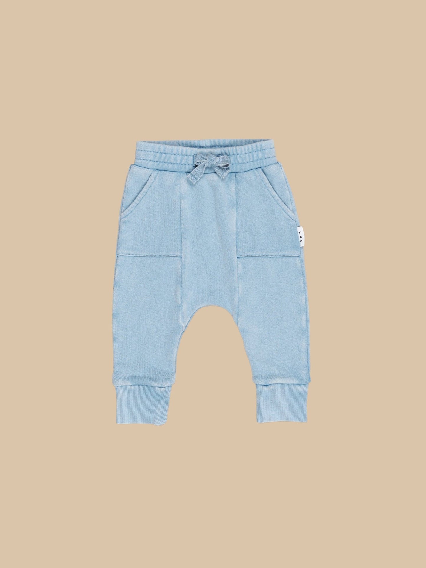 VINTAGE BLUE DROP CROTCH PANT Huxbaby - enjoykidsus