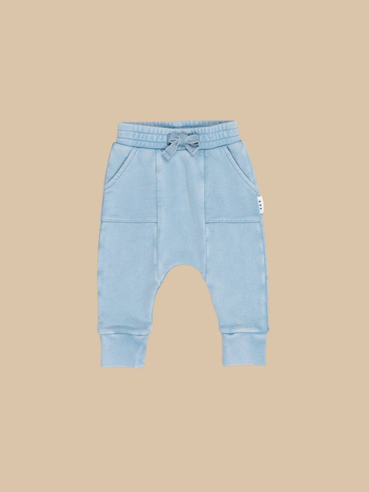 VINTAGE BLUE DROP CROTCH PANT Huxbaby - enjoykidsus