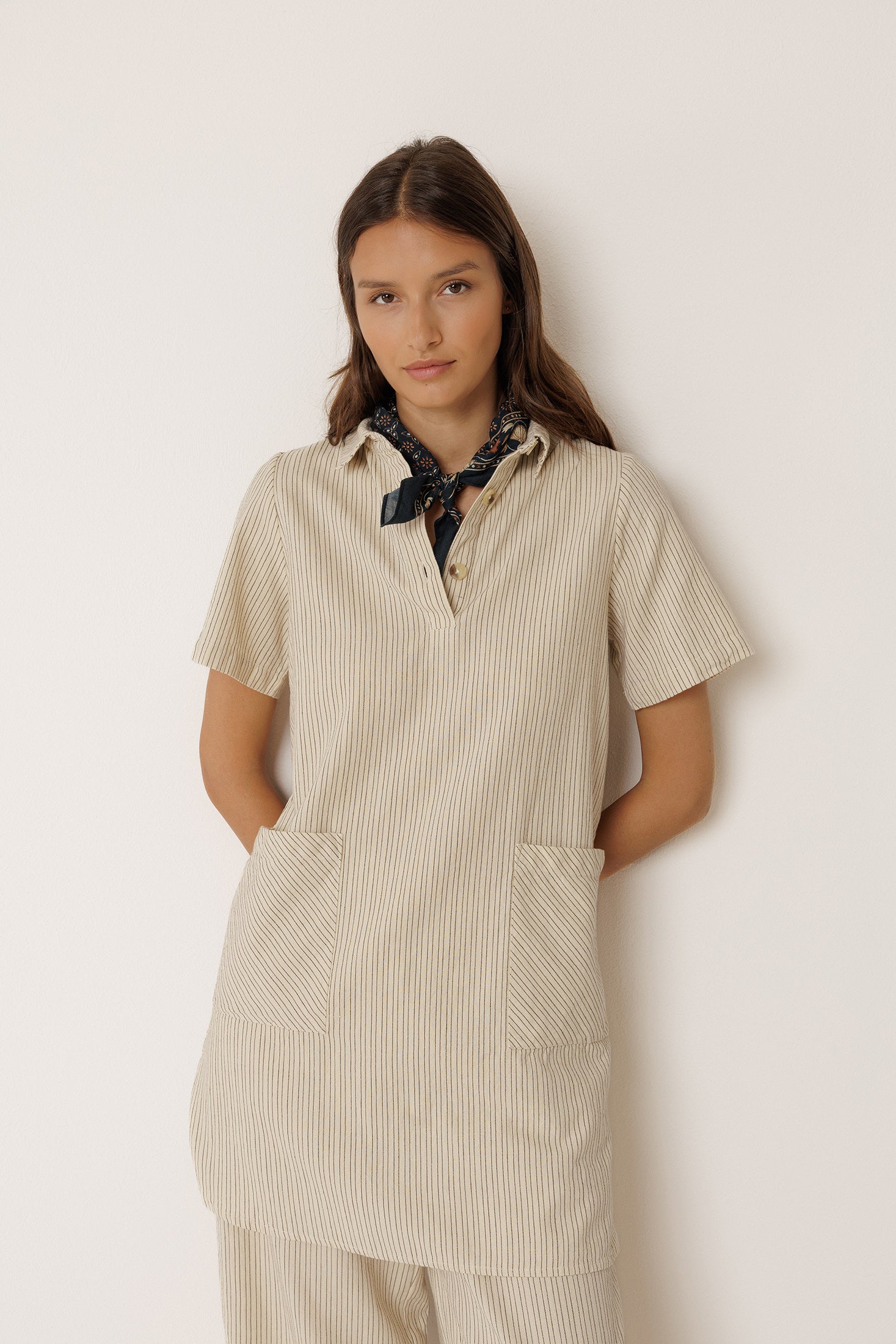Indi &amp; Cold POLO-COLLAR DRESS