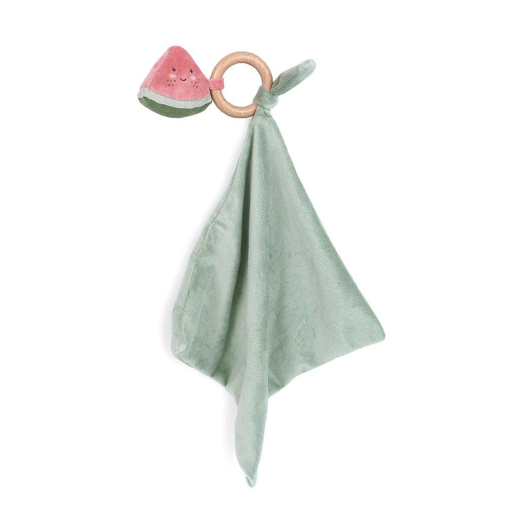 Water Melonie Wood Teether Security Blankie MON AMI - enjoykidsus