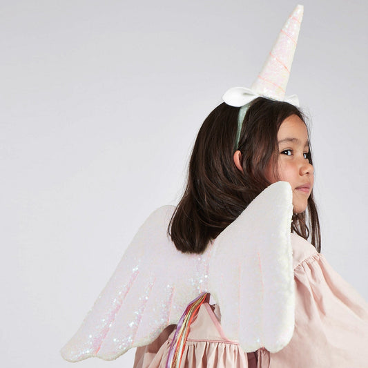 Winged Unicorn Costume Meri Meri - enjoykidsus