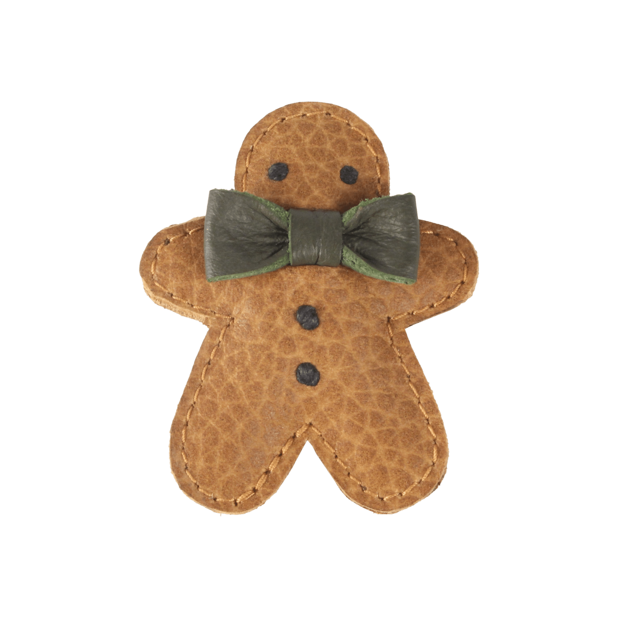 Wonda Hairclip | Gingerbread | Toast Grain Leather Donsje