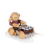 Sløjd WOODEN PULL BUNNY MUSIC FSC - BELL BOY RED Konges Sløjd