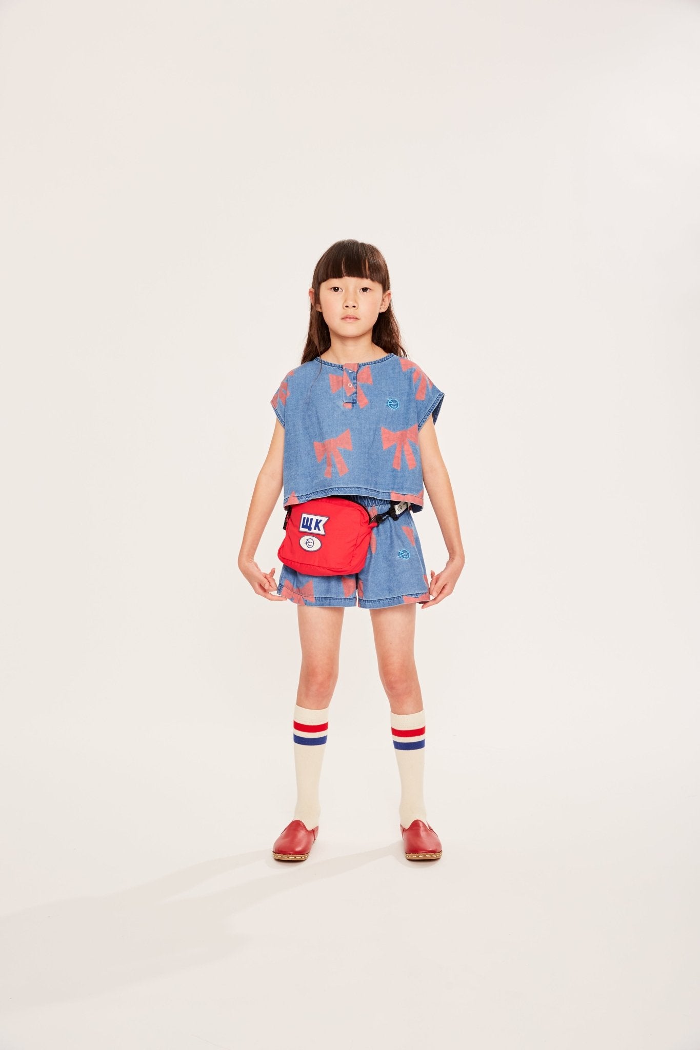 Wynken Bermuda Short - Twill Denim Wynken