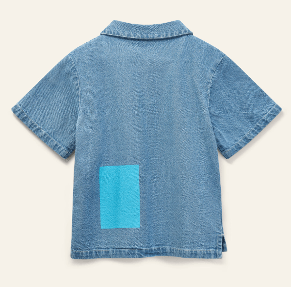 WYNKEN KITE BLOCK JEAN SHIRT Wynken