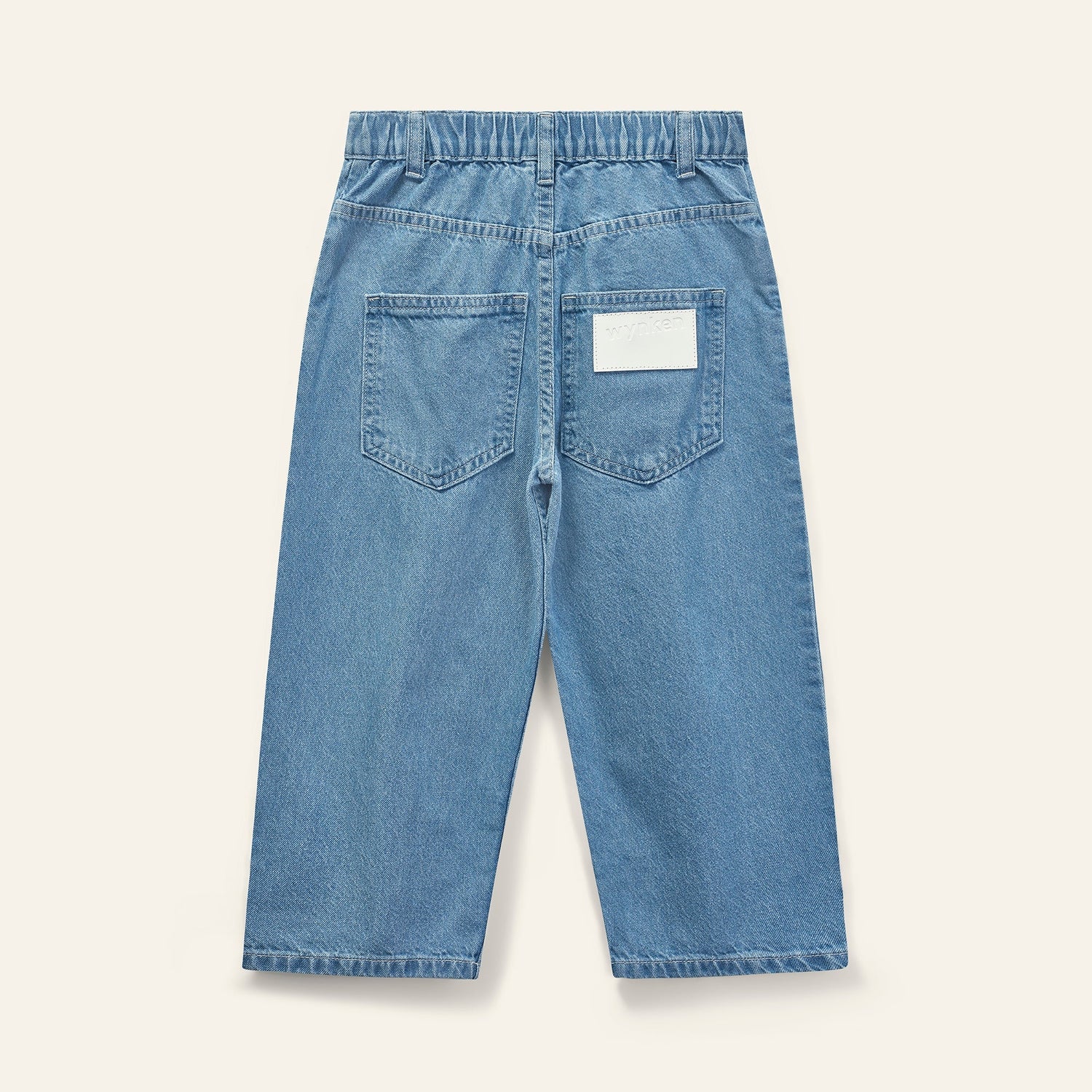 WYNKEN Kite Block Jean - Sky Blue / Sunset Red Wynken