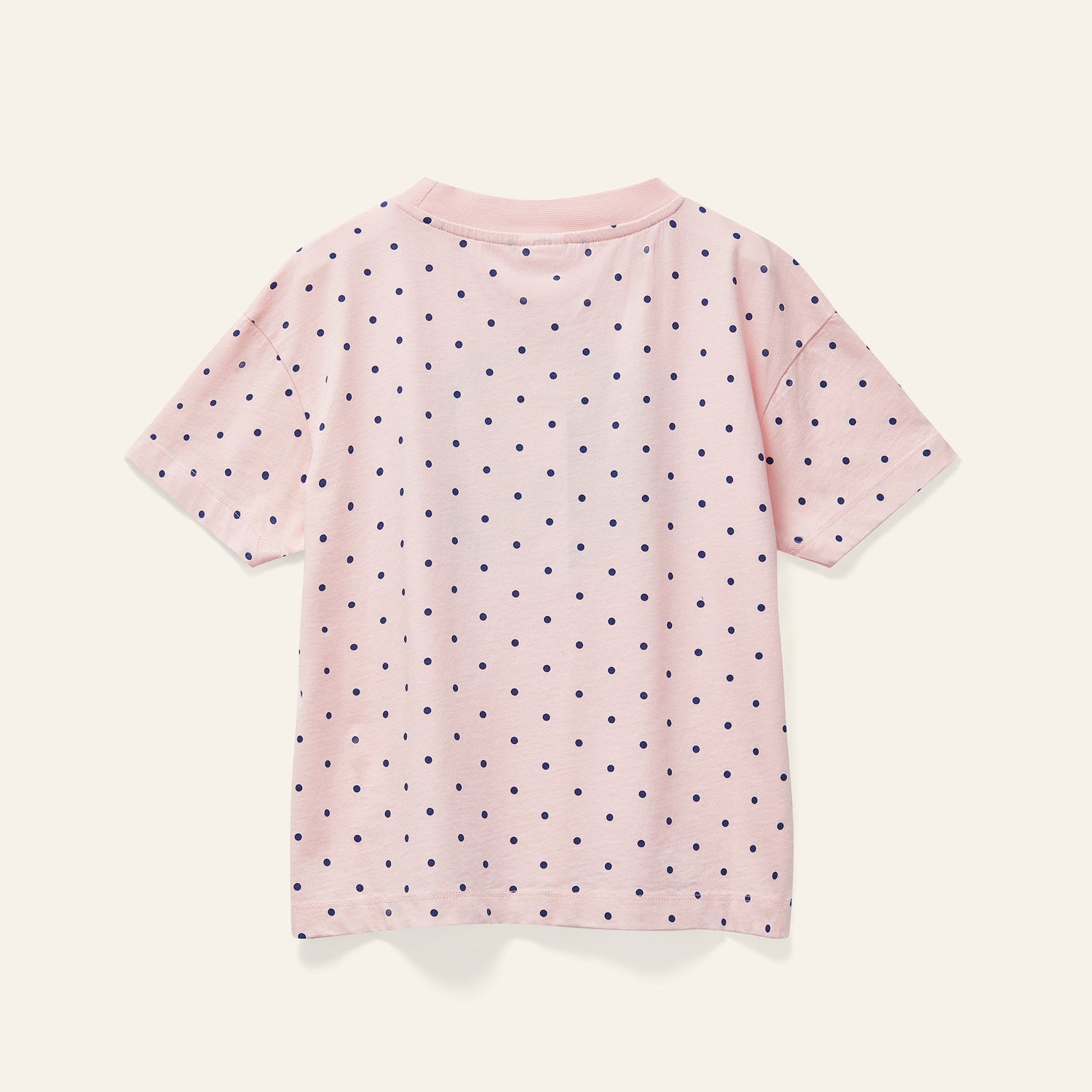 Wynken Tee - Pale Pink Polka Wynken