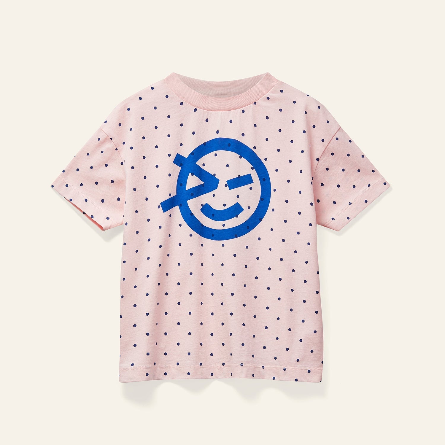 Wynken Tee - Pale Pink Polka Wynken