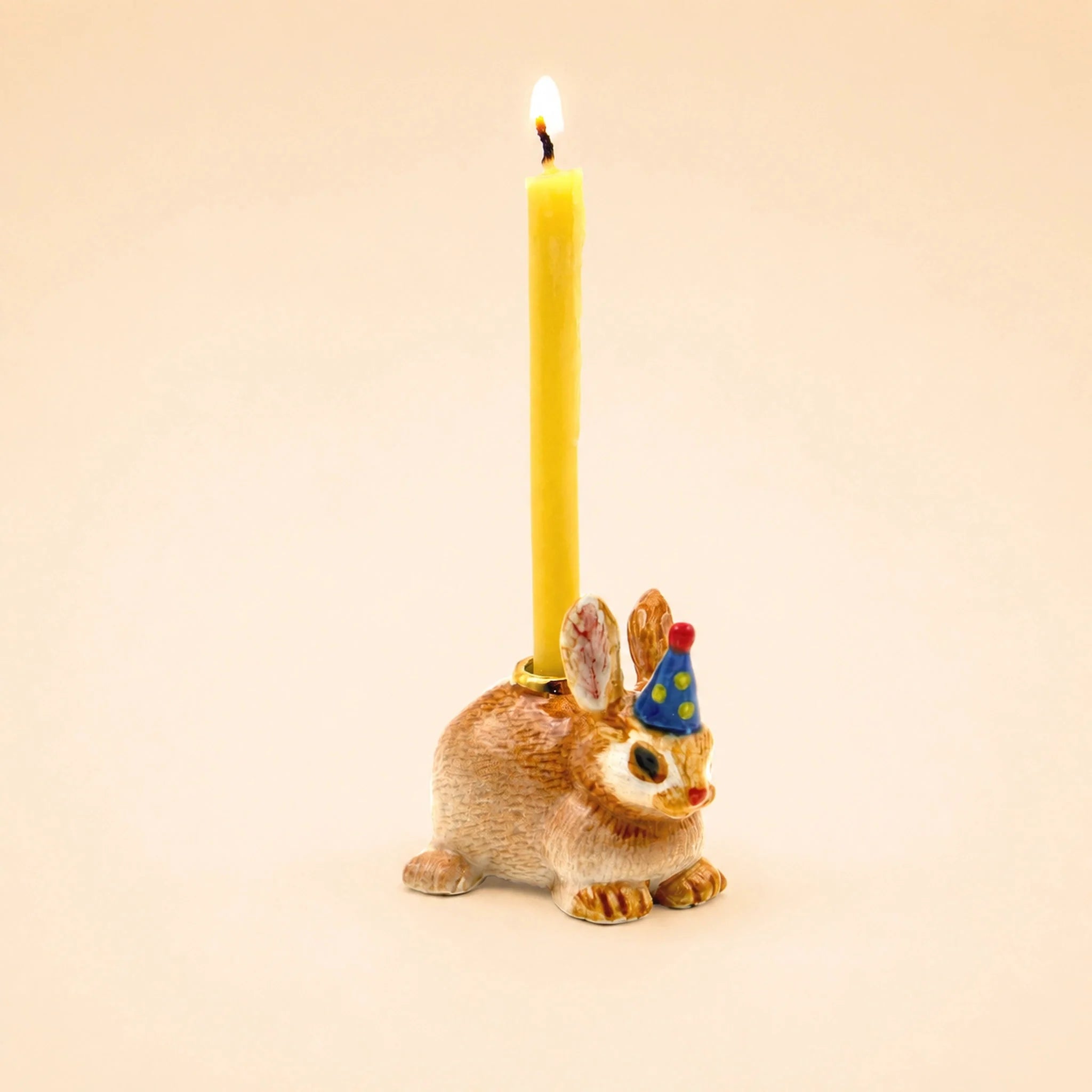 Year of the Rabbit Cake Topper | Porcelain Party Animal | Candle Holder | Chinese Zodiac