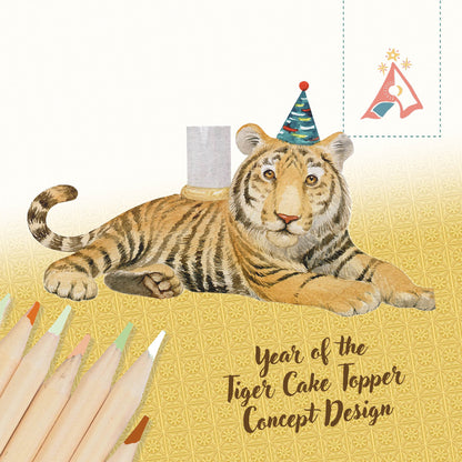 Camp Hollow Tiger Candle Holder