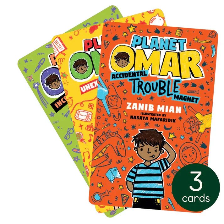 Yoto Planet Omar Collection Card | Funny Audiobooks for Kids Yoto