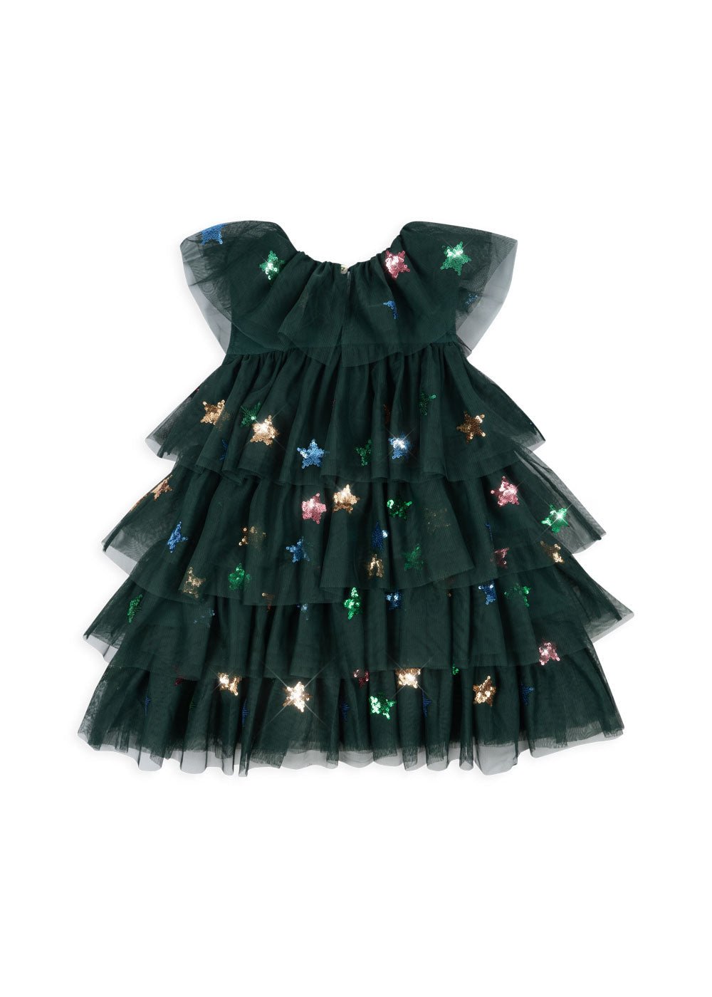 YVONNE CHRISTMAS DRESS - hunter green Konges Sløjd - enjoykidsus